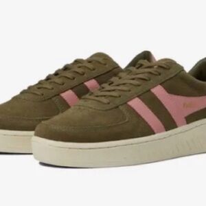 Gola Olive and Pink Sneakers size 10